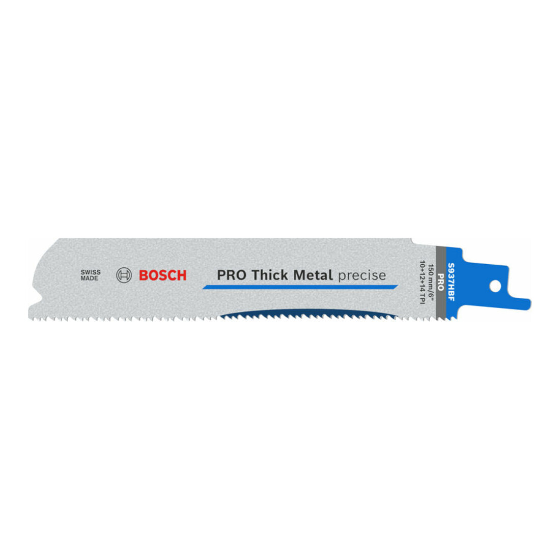 Bosch PRO Thick Metal precise S937HBF Säbelsägeblatt, 1,1 x 25 x 150 mm, 5-tlg.