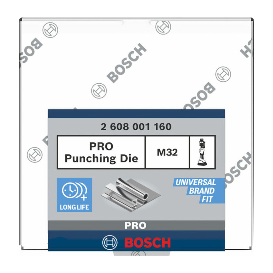 Bosch PRO Tige et matrice, M32, acier inoxydable