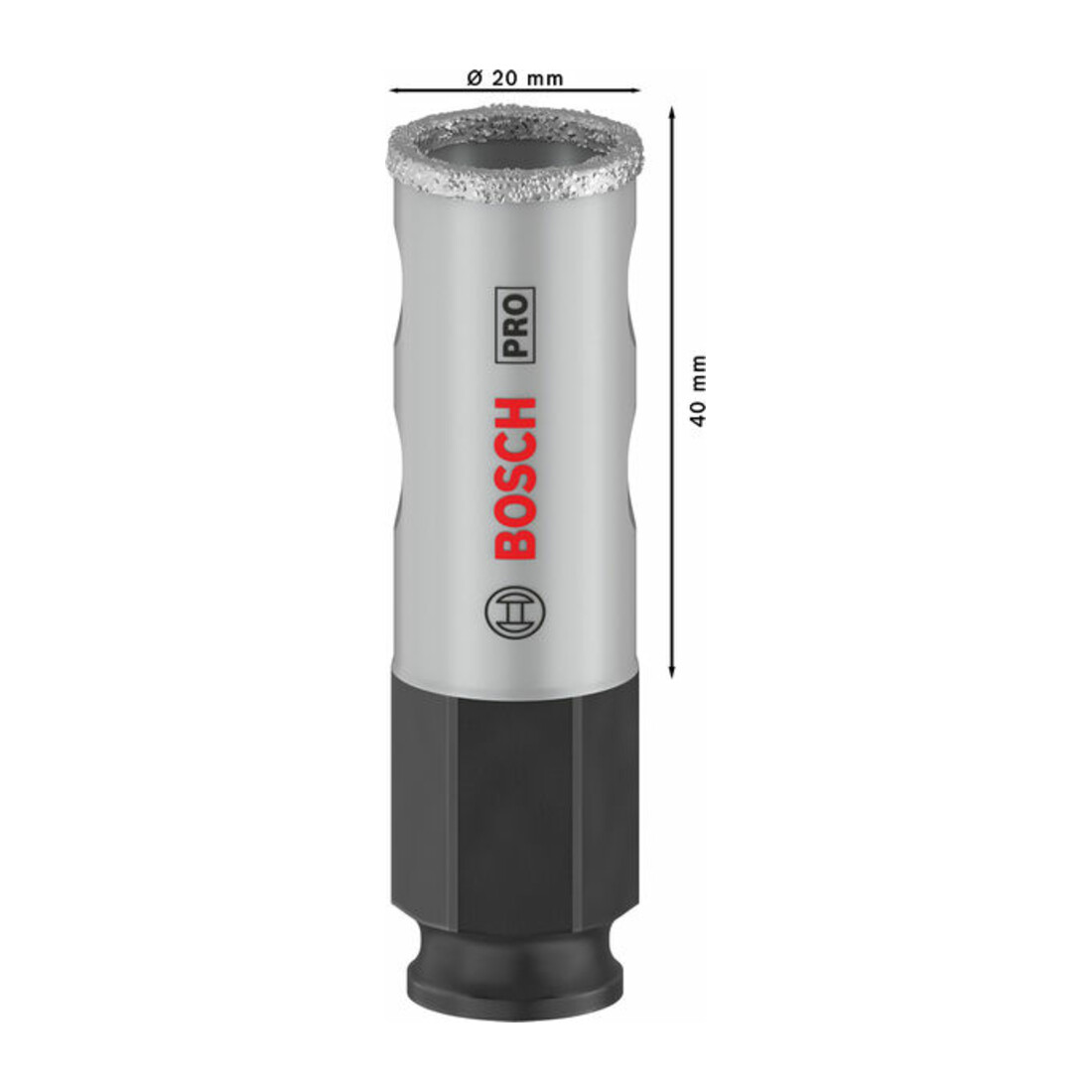 Bosch PRO Tile PC Plus Lochsäge, 20 mm, HS
