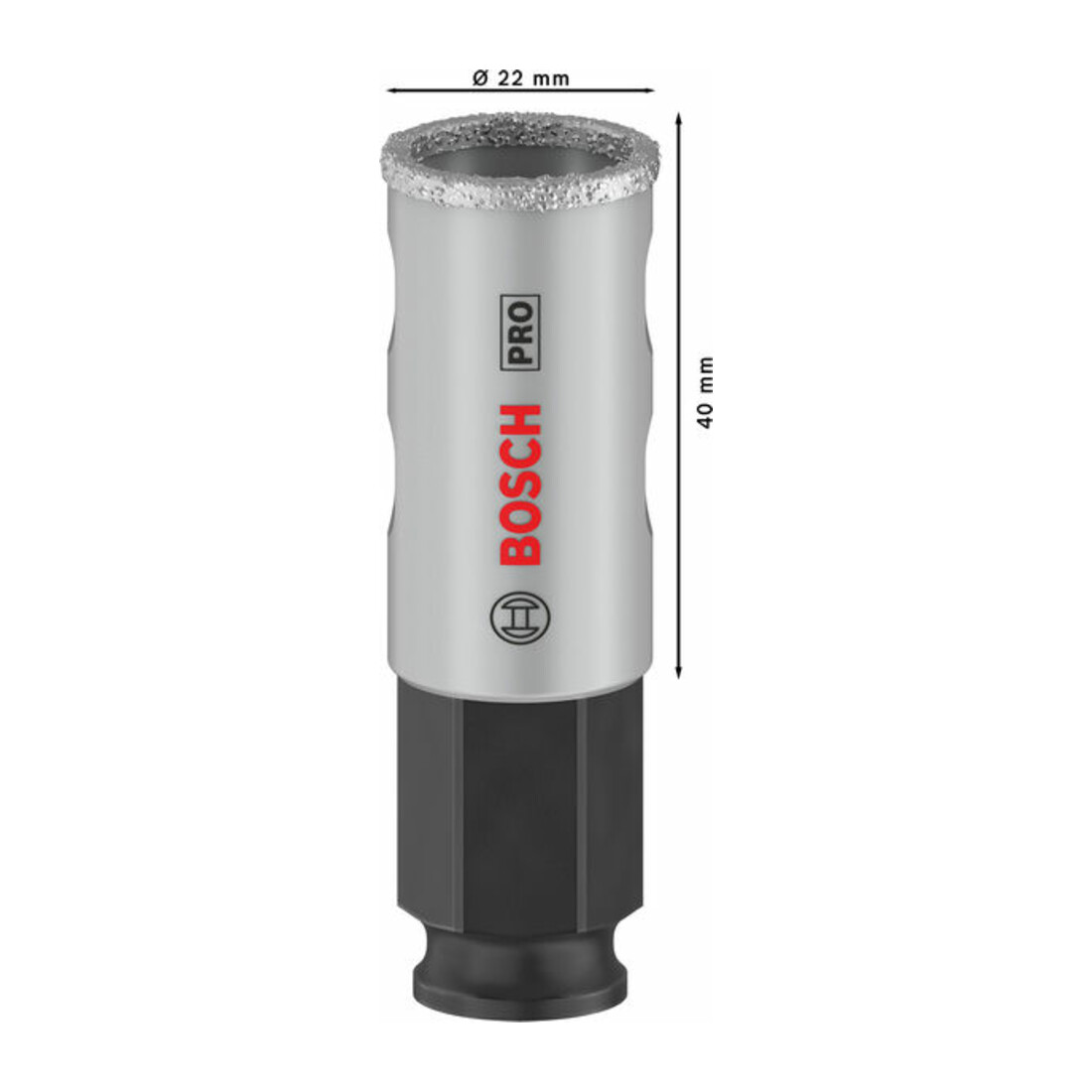 Bosch PRO Tile PC Plus Lochsäge, 22 mm, HS