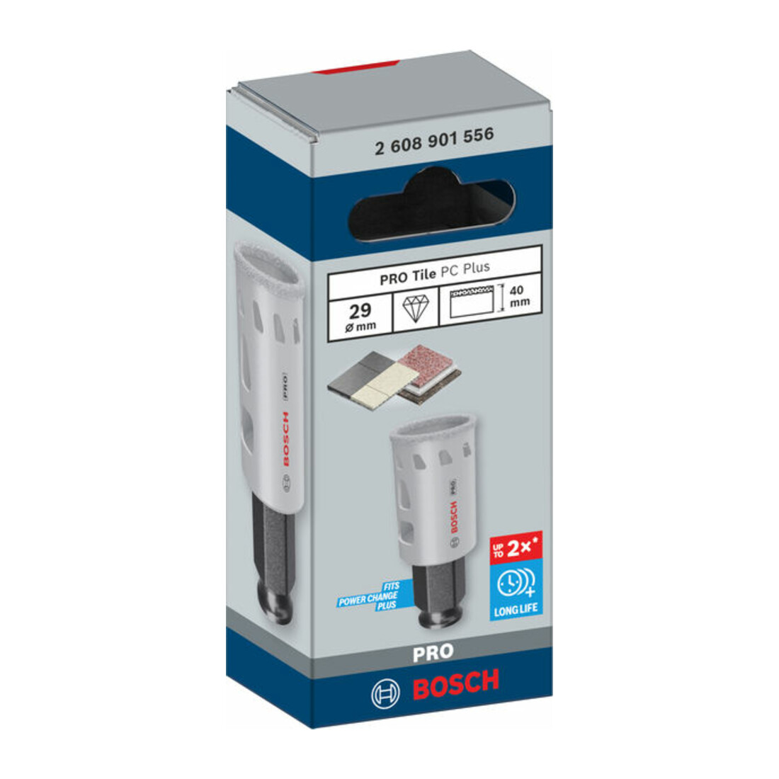 Bosch PRO Tile PC Plus Lochsäge, 29 mm, HS