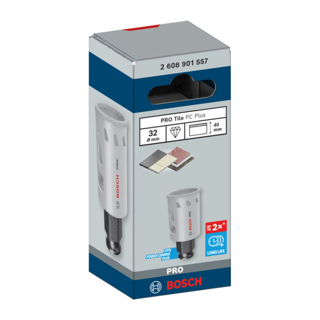 Bosch PRO Tile PC Plus Lochsäge, 32 mm, HS