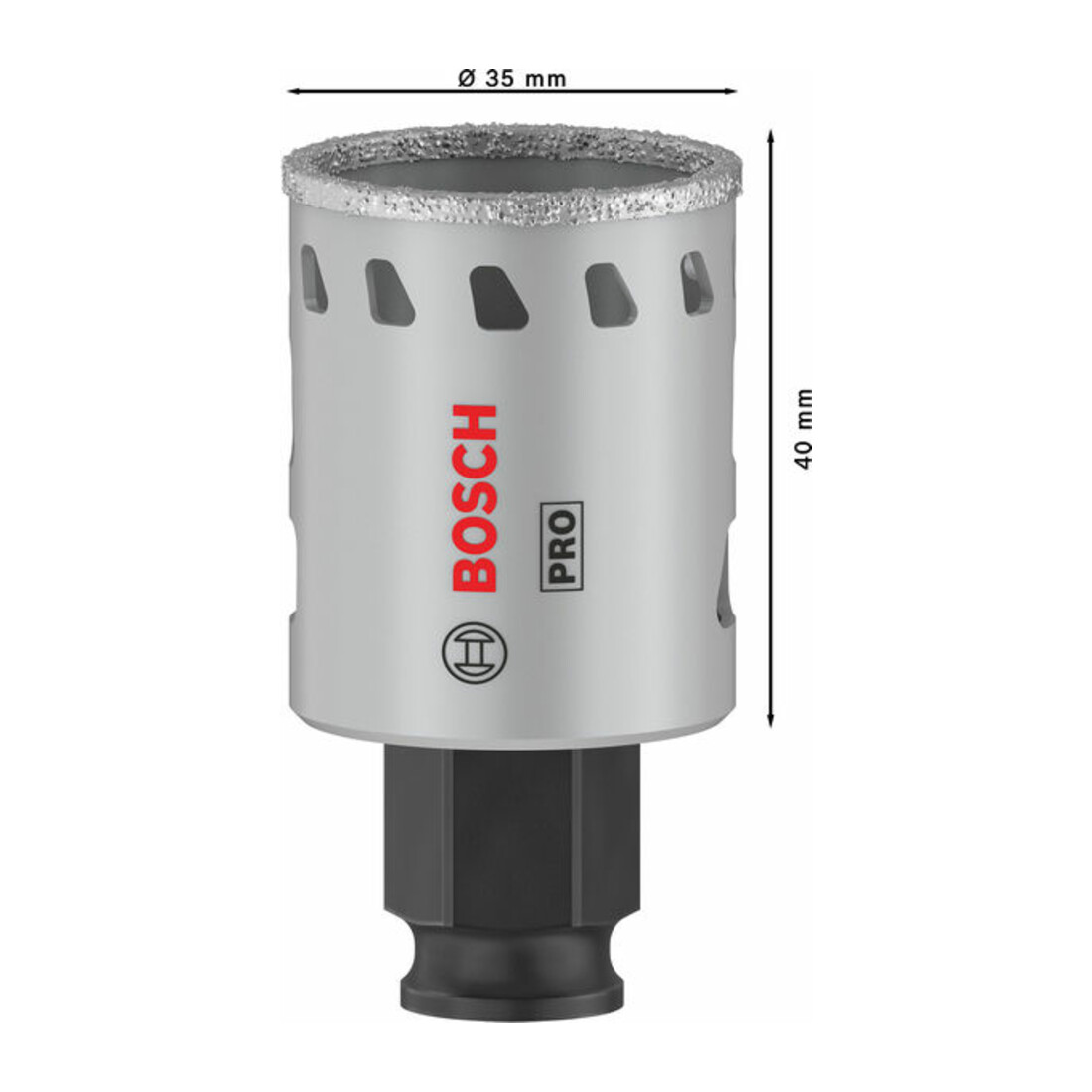 Bosch PRO Tile PC Plus Lochsäge, 35 mm, HS