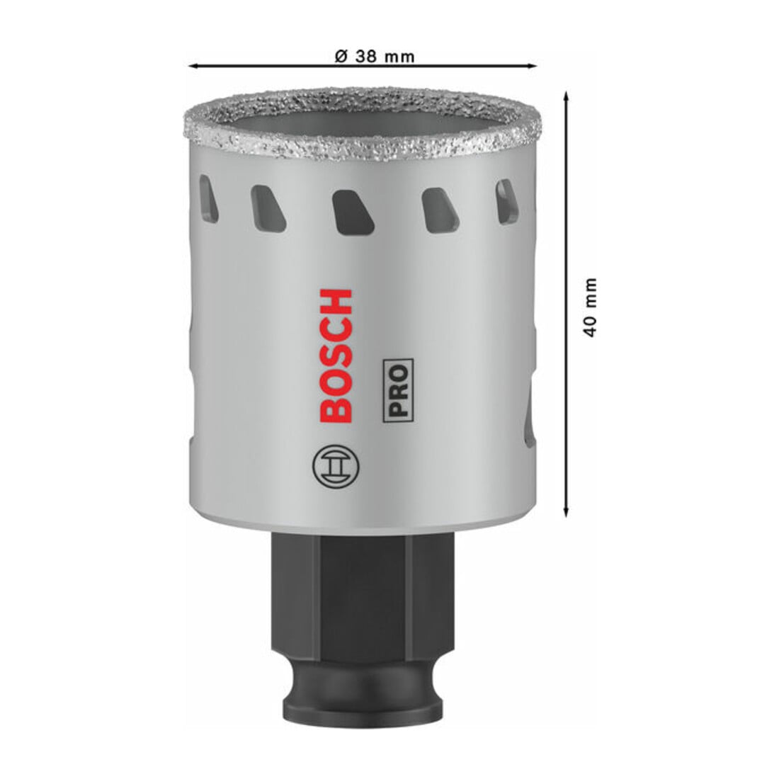 Bosch PRO Tile PC Plus Lochsäge, 38 mm, HS