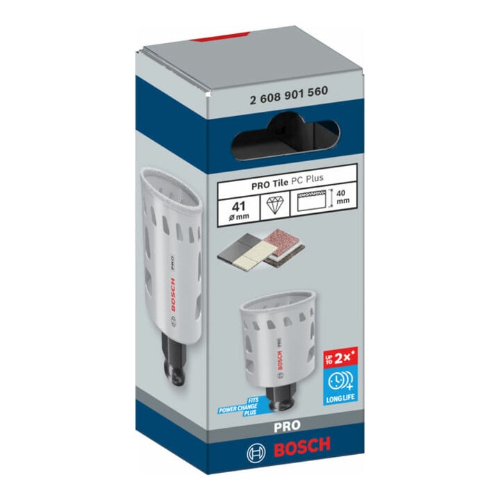 Bosch PRO Tile PC Plus Lochsäge, 41 mm, HS