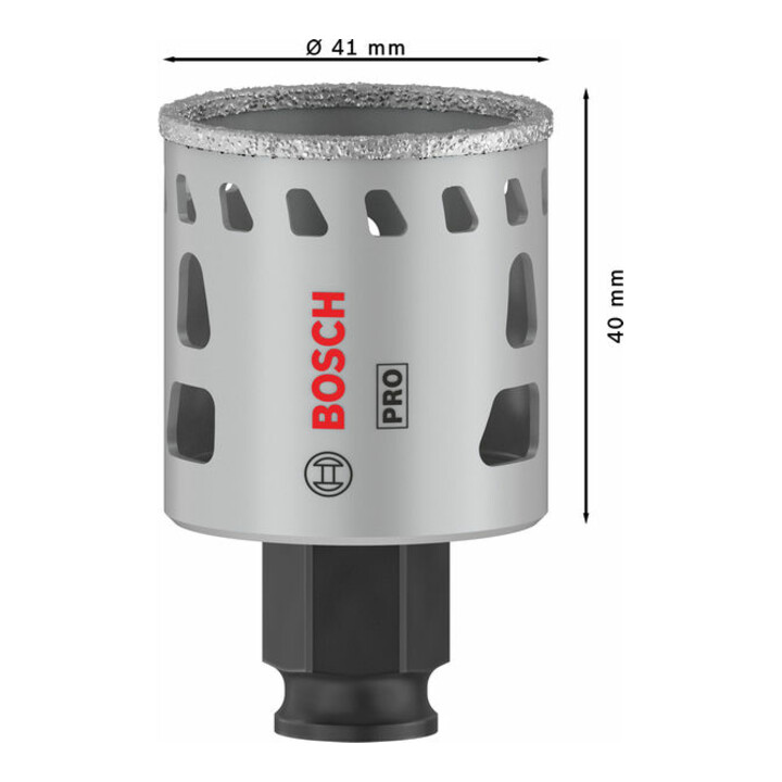 Bosch PRO Tile PC Plus Lochsäge, 41 mm, HS