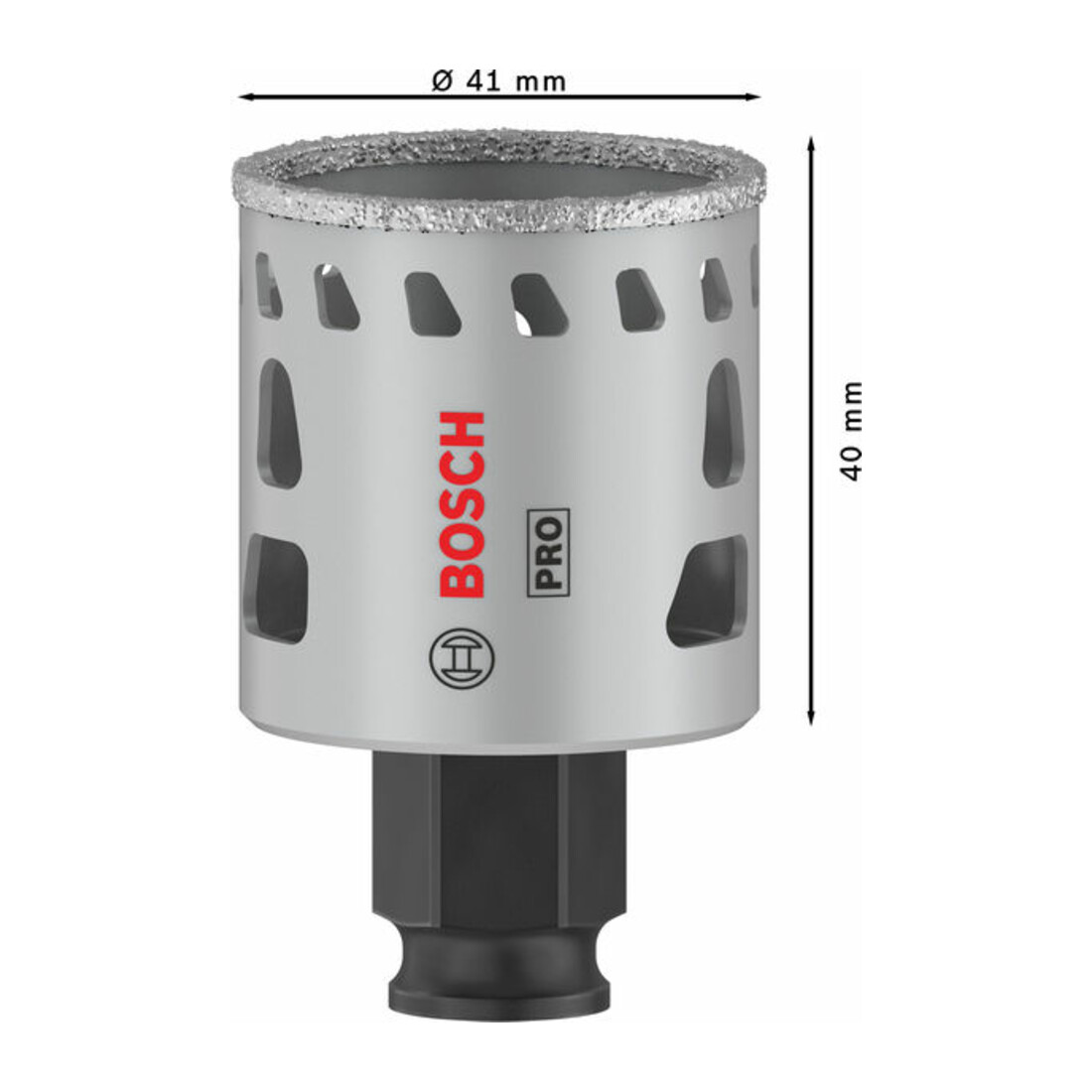 Bosch PRO Tile PC Plus Lochsäge, 41 mm, HS
