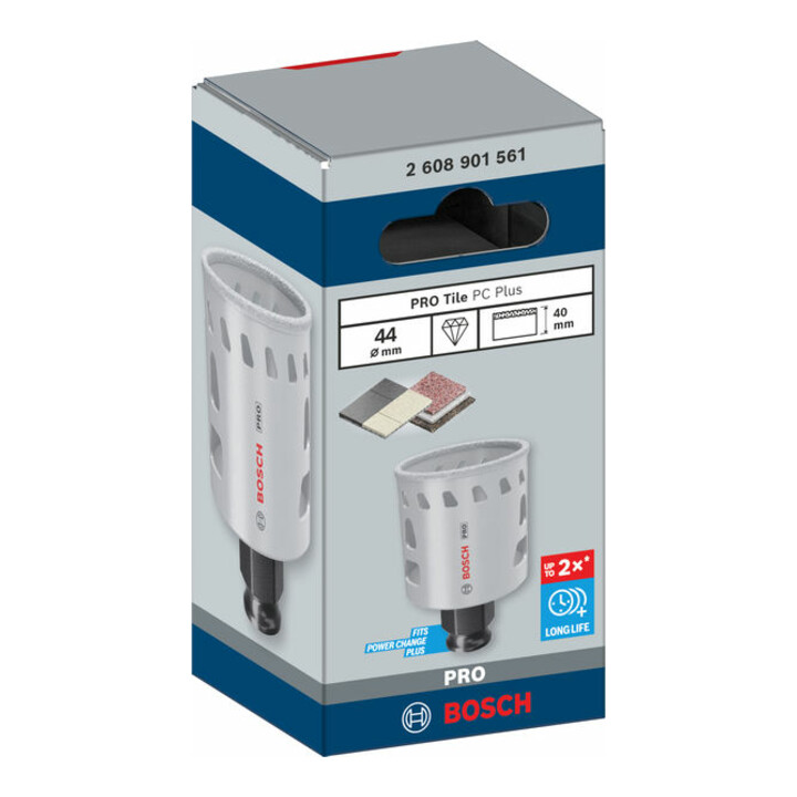 Bosch PRO Tile PC Plus Lochsäge, 44 mm, HS