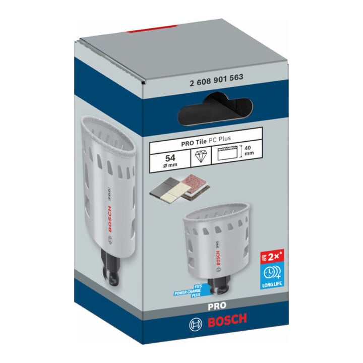 Bosch PRO Tile PC Plus Lochsäge, 54 mm, HS