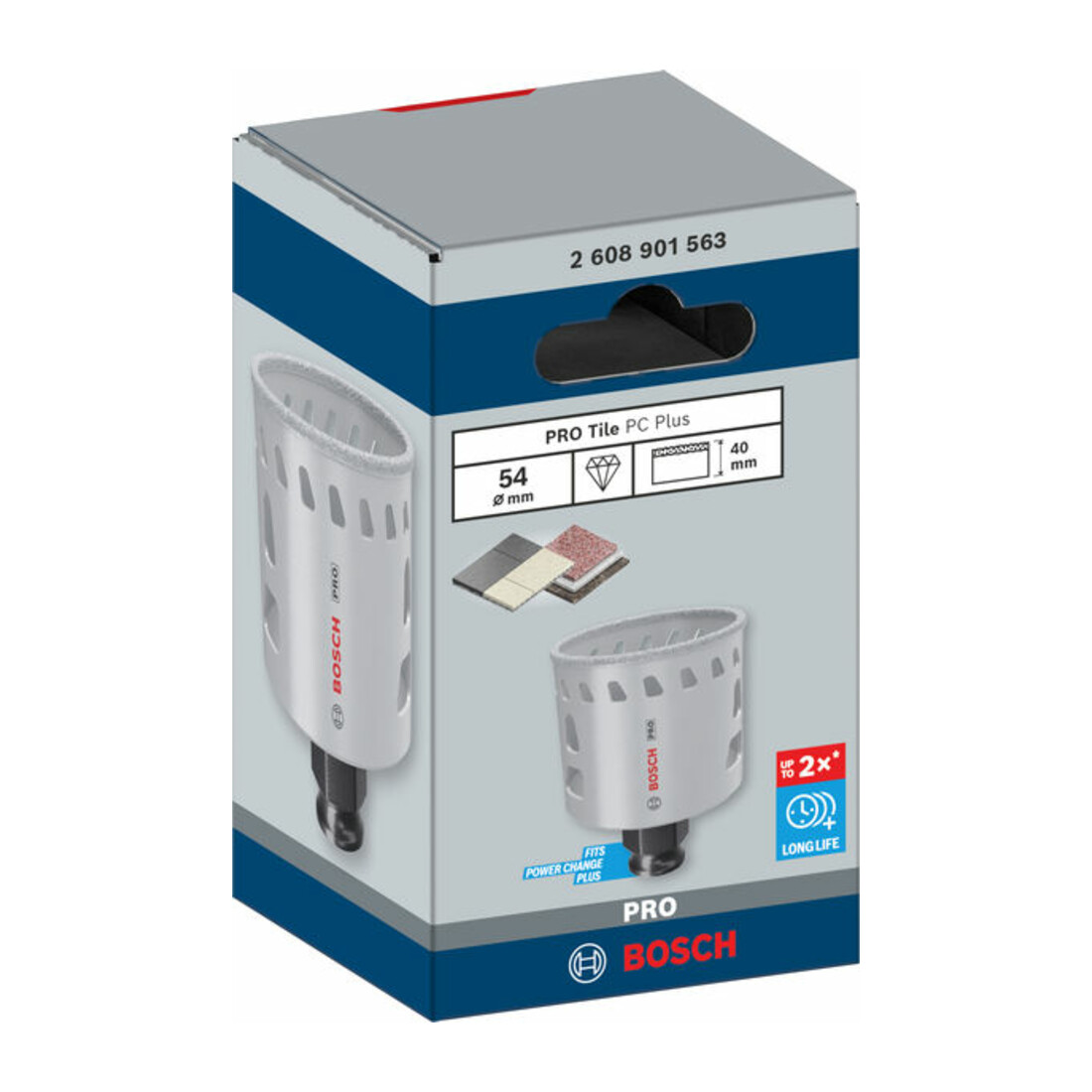 Bosch PRO Tile PC Plus Lochsäge, 54 mm, HS