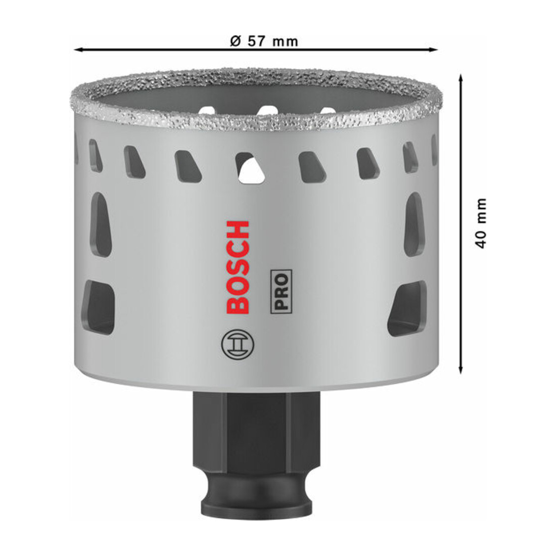 Bosch PRO Tile PC Plus Lochsäge, 57 mm, HS