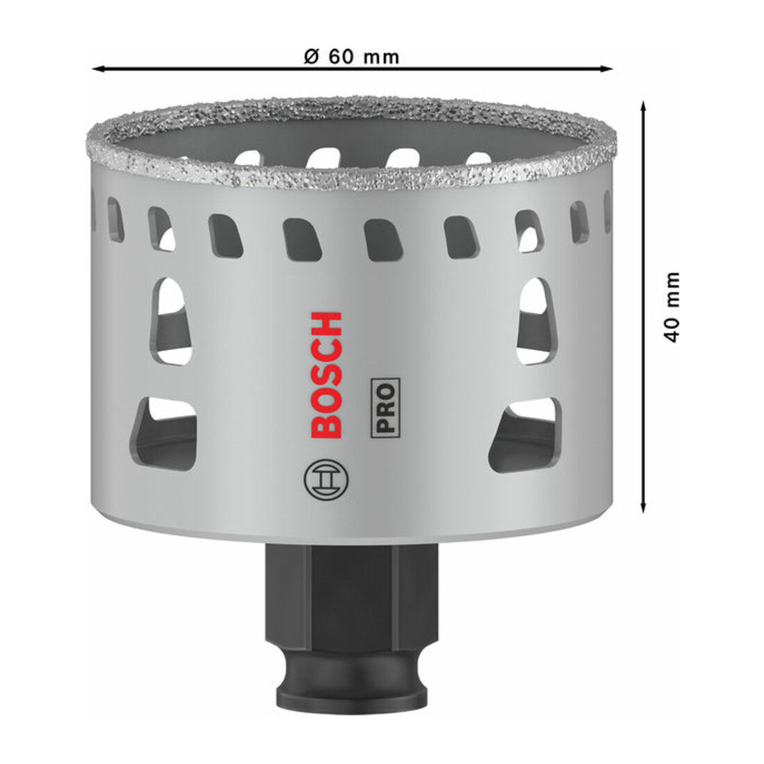 Bosch PRO Tile PC Plus Lochsäge, 60 mm, HS