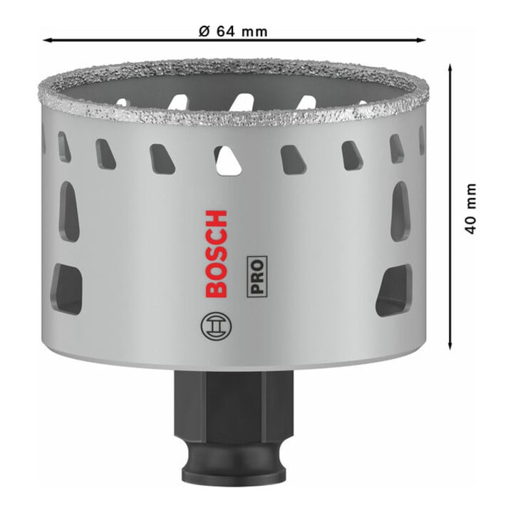 Bosch PRO Tile PC Plus Lochsäge, 64 mm, HS