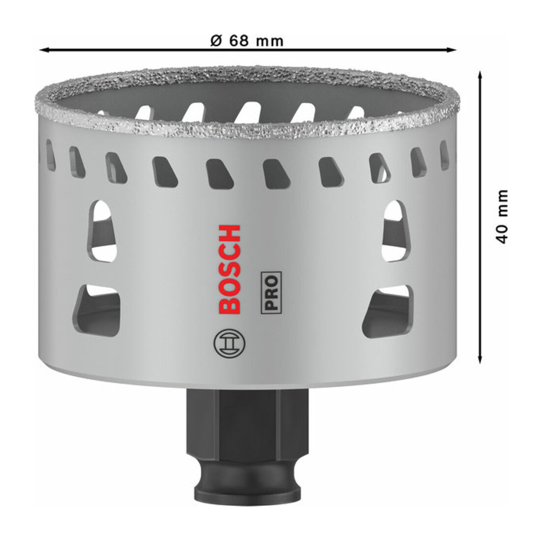 Bosch PRO Tile PC Plus Lochsäge, 68 mm, HS