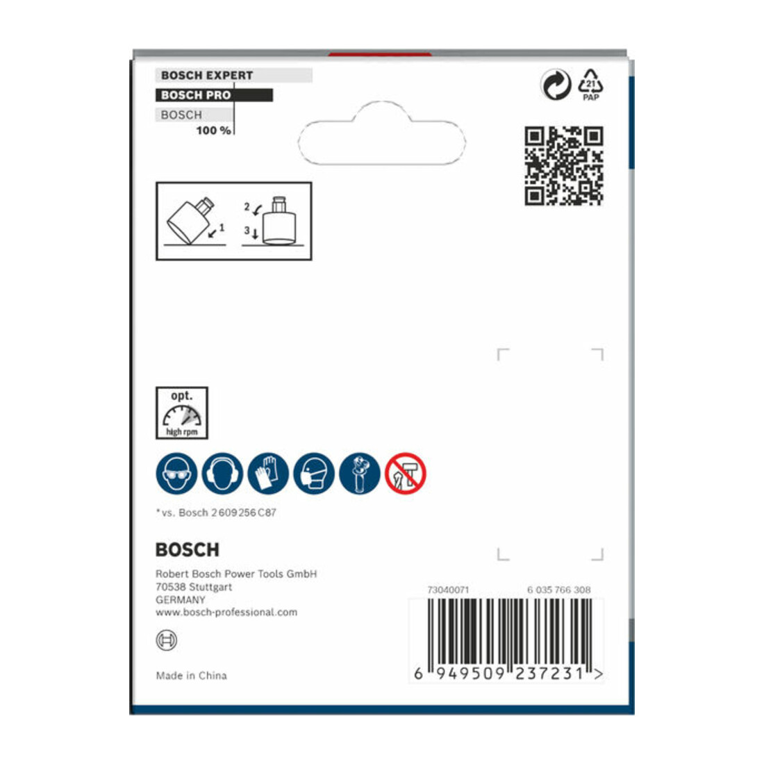 Bosch PRO Tile PC Plus Lochsäge, 76 mm, HS