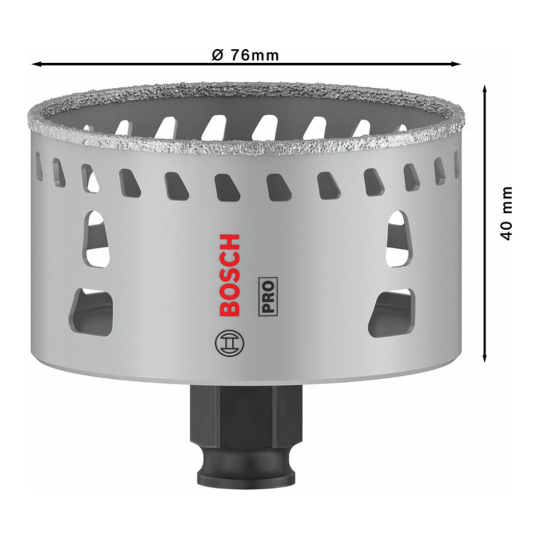 Bosch PRO Tile PC Plus Lochsäge, 76 mm, HS