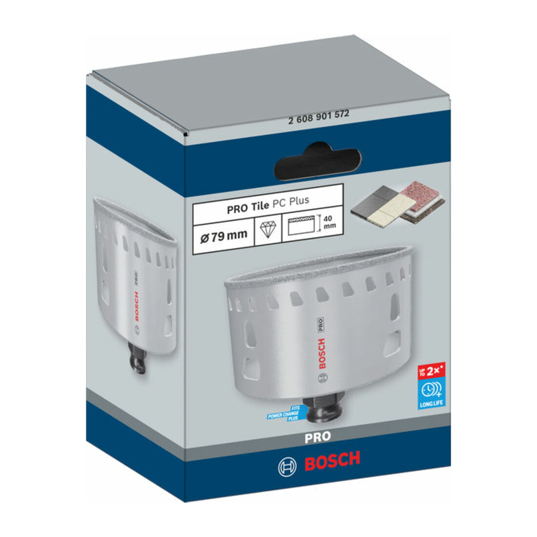 Bosch PRO Tile PC Plus Lochsäge, 79 mm, HS
