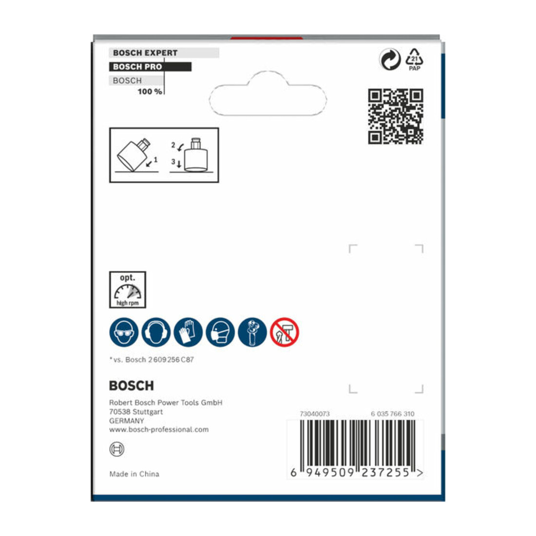 Bosch PRO Tile PC Plus Lochsäge, 83 mm, HS