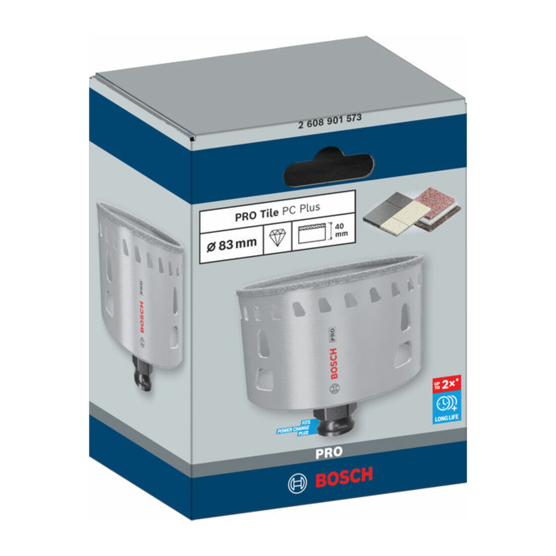 Bosch PRO Tile PC Plus Lochsäge, 83 mm, HS