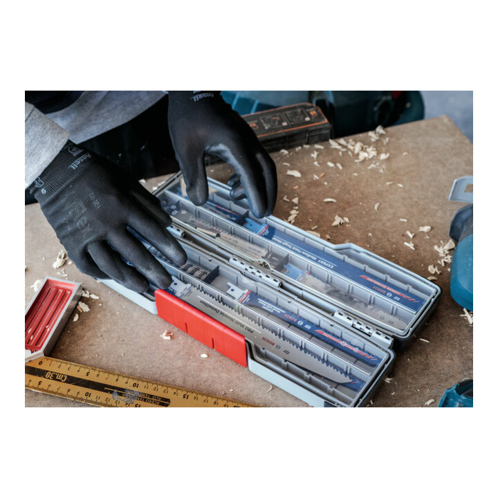 Bosch PRO Tough Box Small für Zubehör, 43 x 87 x 210 mm