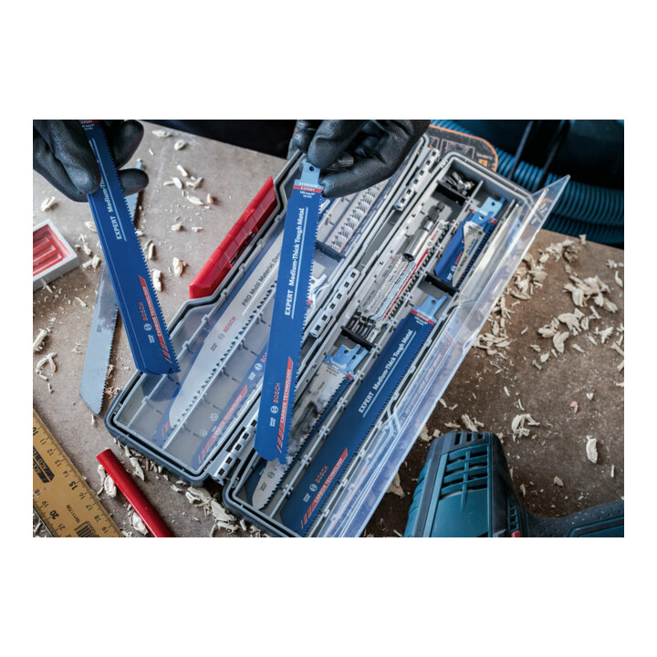 Bosch PRO Tough Box Small für Zubehör, 43 x 87 x 210 mm