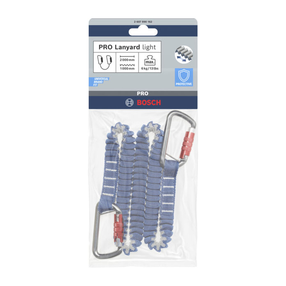 Bosch PRO Tracolla leggera, 6 kg, 2 moschettoni