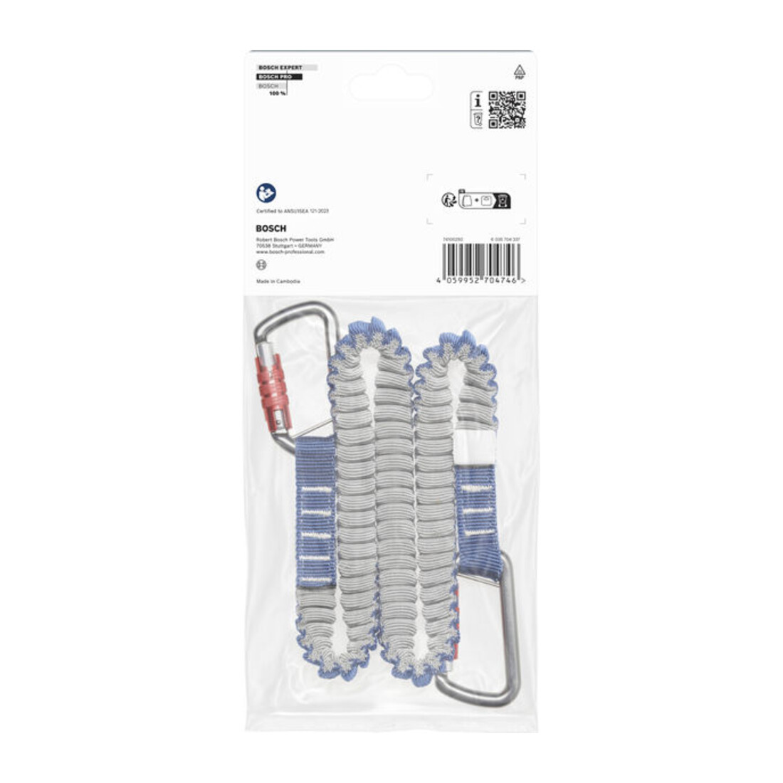 Bosch PRO Tracolla leggera, 6 kg, 2 moschettoni