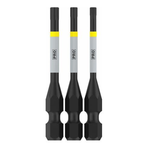 Bosch PRO TX Impact Bit Set, T10, T15, T20, 55 mm, 3-tlg.