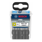 Bosch PRO TX Impact Bit, T25, 55 mm, 15-tlg.-2