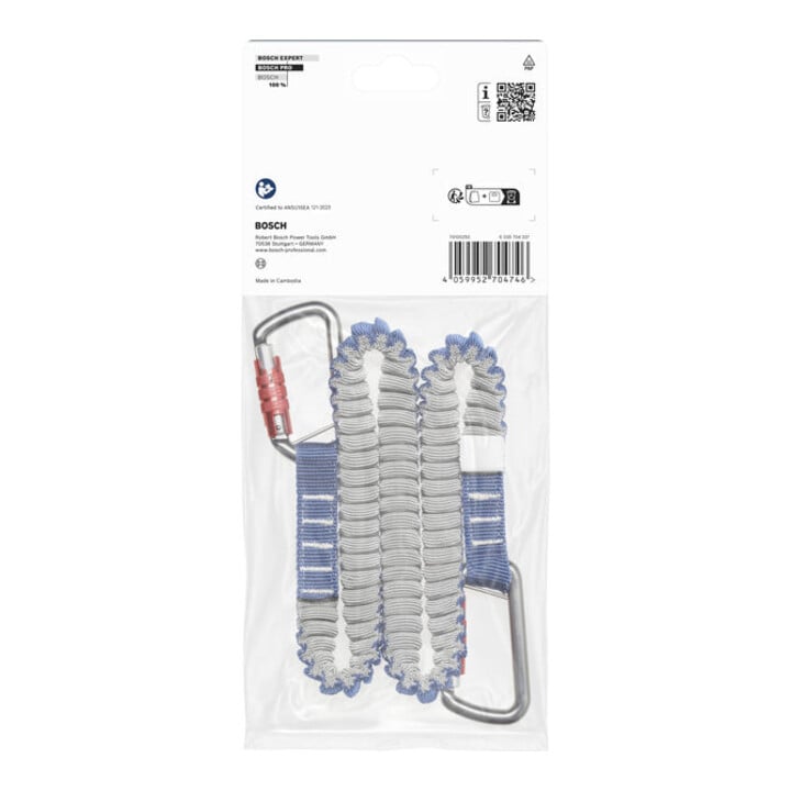 Bosch PRO Umhängeband, leicht, 6 kg, 2 Karabiner
