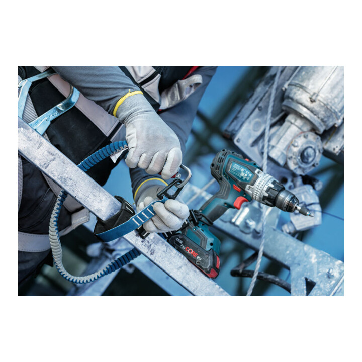 Bosch PRO Umhängeband, schwer, 16 kg, 1 Karabiner und 1 flache Kordschlaufe