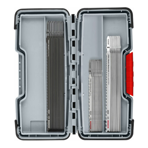 Bosch PRO Wood and Metal Rough Cut Stichsägeblatt Set, 100 mm, 30-tlg.
