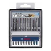 Bosch PRO Wood and Metal Stichsägeblatt Set, T 144 DP, T 123 XF, 100 mm, 10-tlg.-2