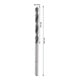 Bosch PRO Wood Holzspiralbohrer, 3x30x61 mm