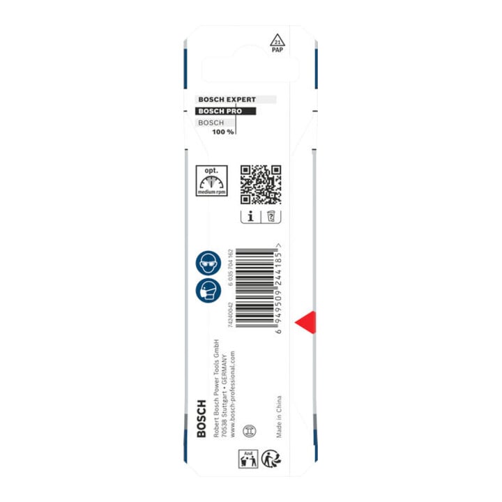 Bosch PRO Wood Holzspiralbohrer, 4x40x75 mm