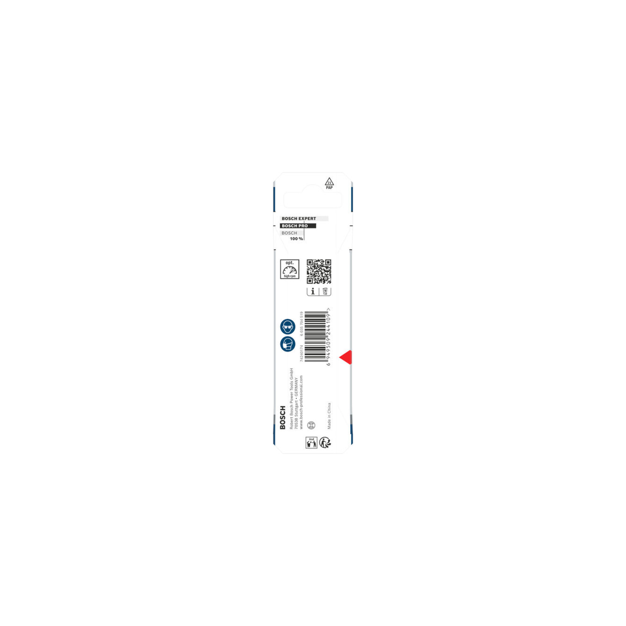 Bosch PRO Wood HSS-Holzspiralbohrer, 2x16x61 mm