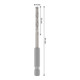 Bosch PRO Wood HSS-Holzspiralbohrer, 4x35x87 mm