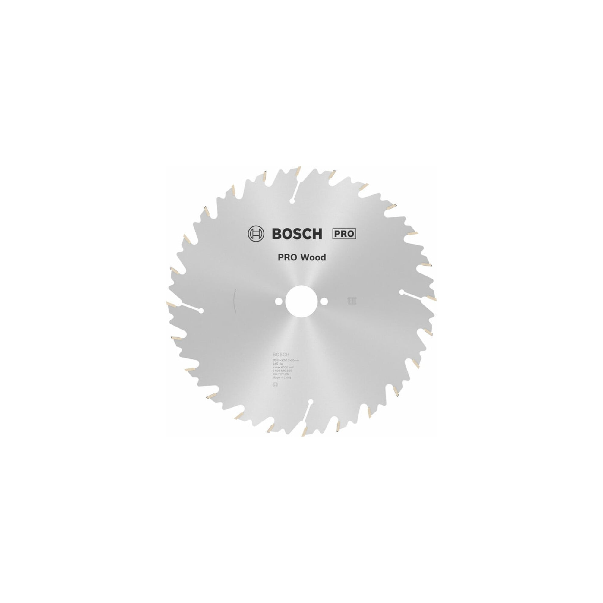 Bosch PRO Wood Kreissägeblatt 250 x 30 x 3,2 mm 24