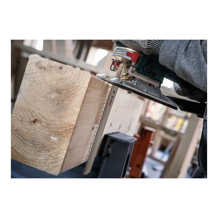 Bosch PRO Wood precise T1044DP Stichsägeblatt, 250 mm, 2-tlg.