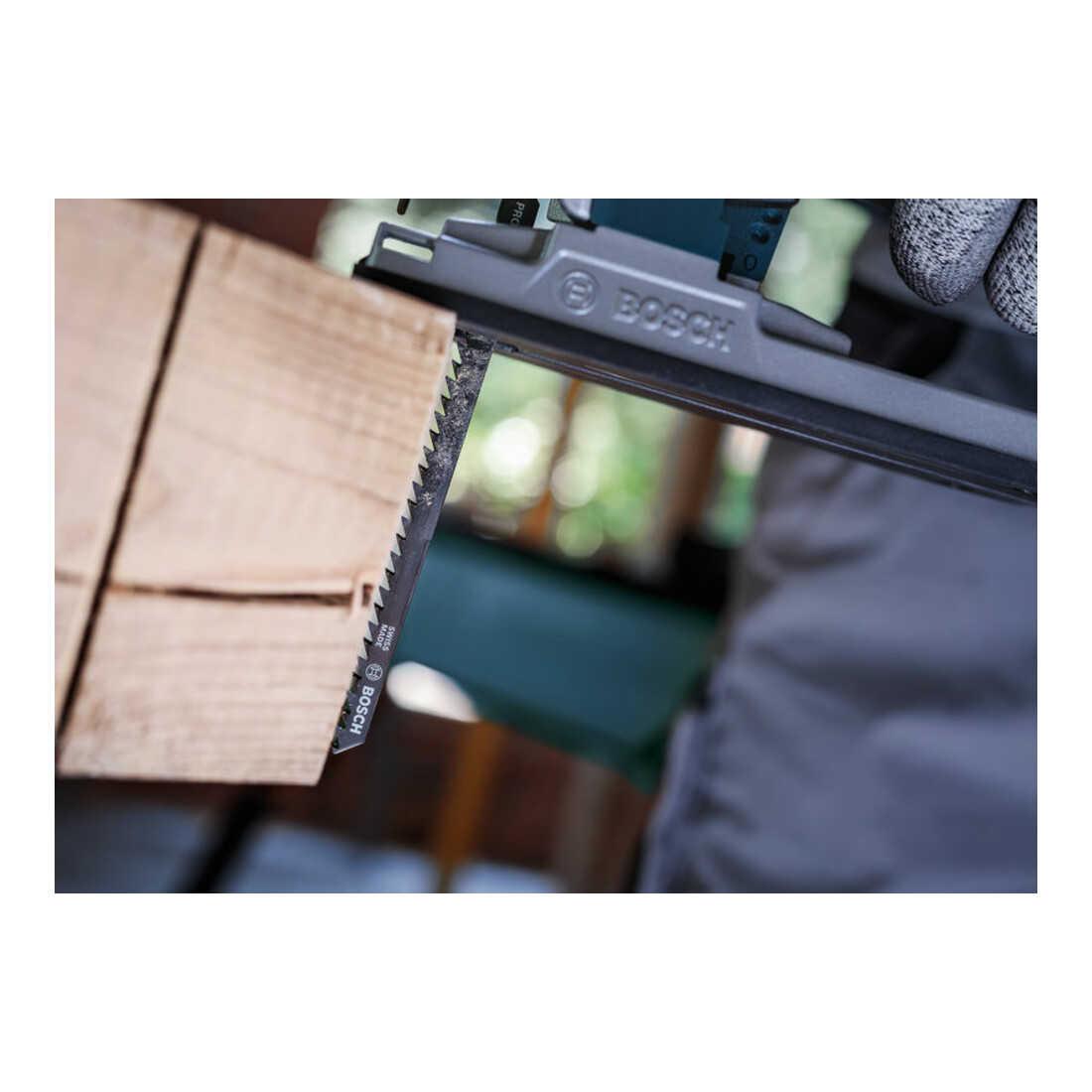 Bosch PRO Wood precise T344DP Stichsägeblatt, 152 mm, 2-tlg.
