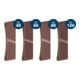 Bosch PRO X440 Schleifband Set, 75x533mm, K40/60/80/120, 20-tlg., Starter Pack