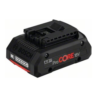 Bosch ProCORE 18 Volt 4.0 Ah accupack