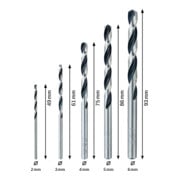 Bosch Punta trapano elicoidale Professional HSS Metal and Wood, 5pz.-4