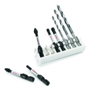 Bosch Professional Impact Control schroevendraaier bit en metaal / hout boren set Pick and Click 8 st.-2
