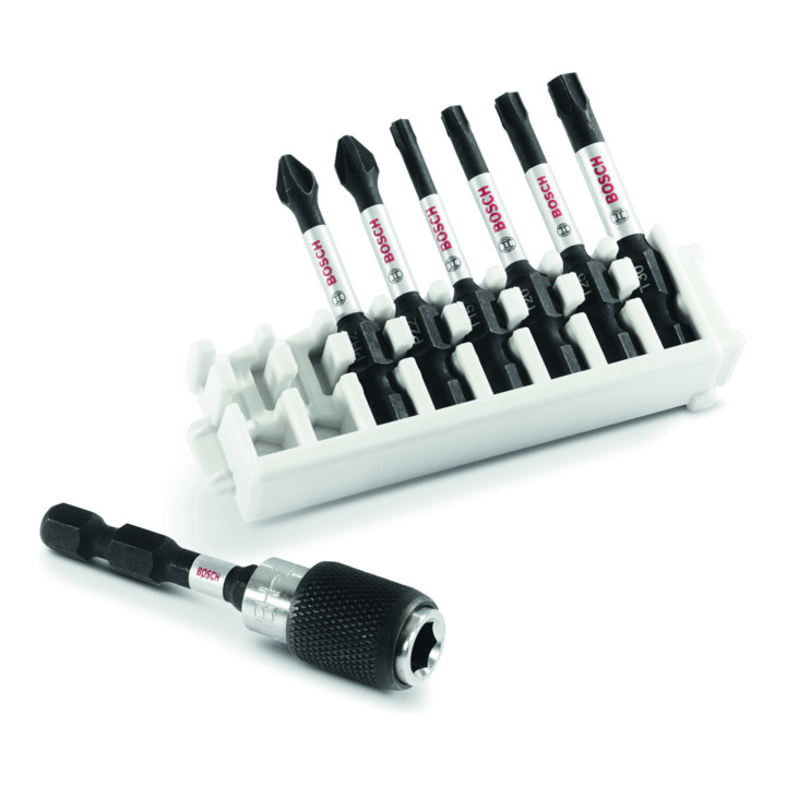 Bosch Professional Impact Control schroevendraaier bitset Pick and Click Phillips en Torx 50 mm 7 st.