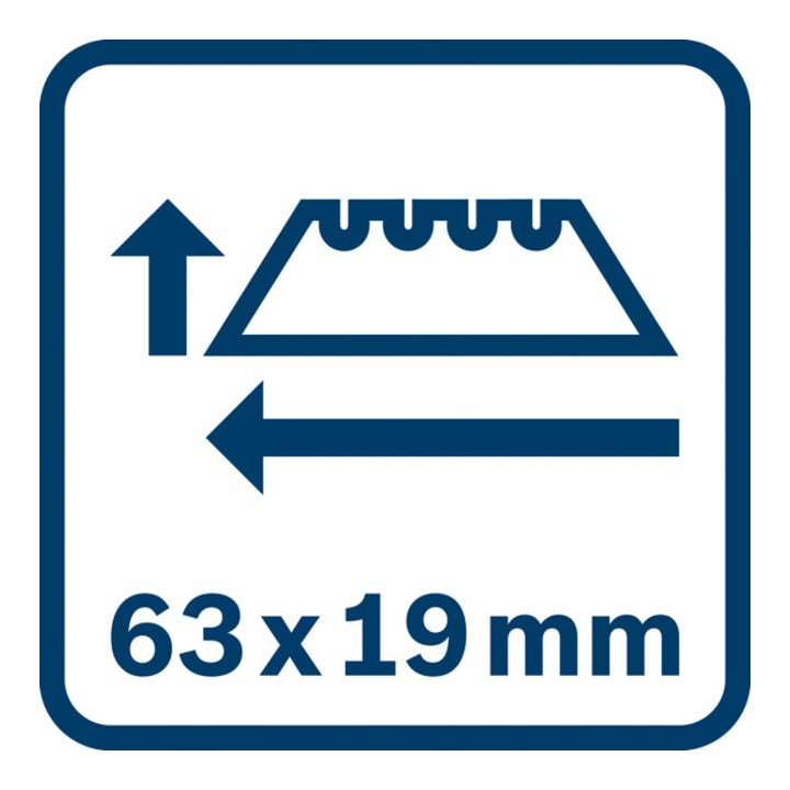 Bosch Professional Messenmessen 63 x 19 mm