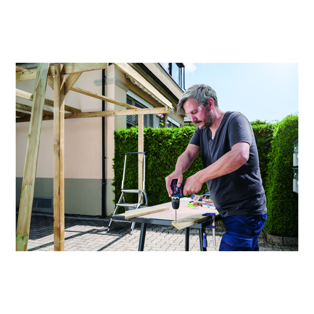 Bosch Punte trapano elicoidali Professional 1/4" per legno 7pz.