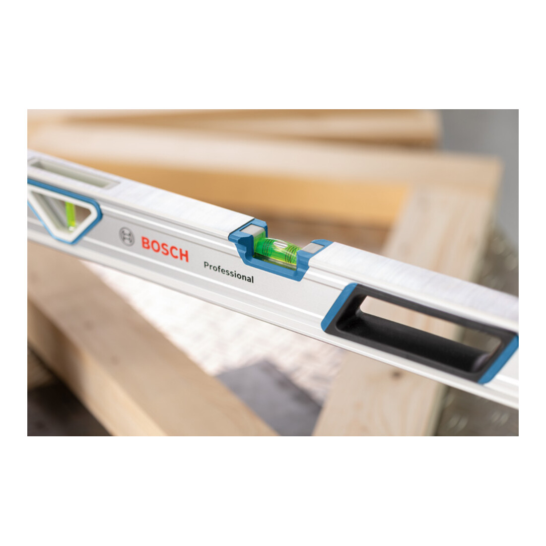 Bosch professionele waterpas van stootvast aluminium