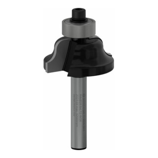 Bosch profielfrees, 6 mm, R1 4 mm, D1 28,6 mm, B 8 mm, L 12,4 mm, G 54 mm