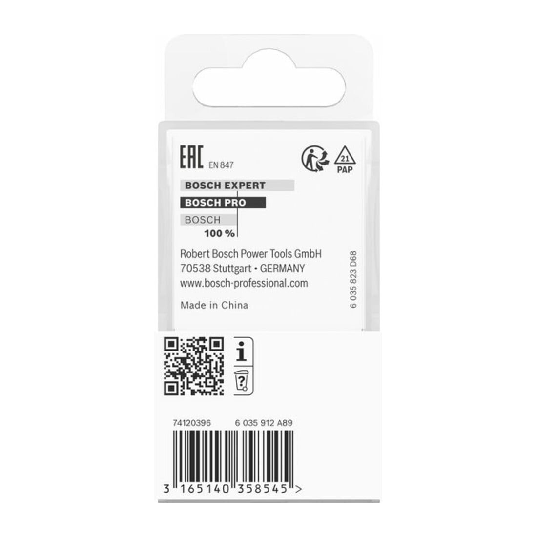 Bosch profielfrees A 8 mm R1 4,8 mm B 11 mm L 14,3 mm G 57 mm